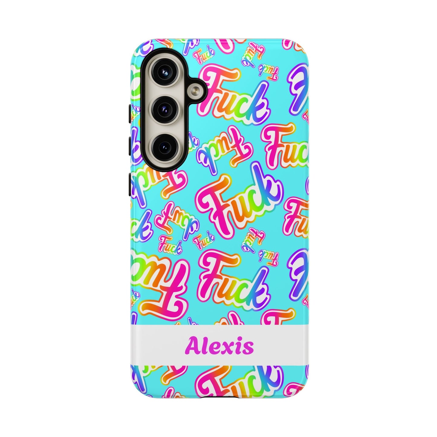 Personalized Phone Case: 90s Inspired Y2K Tough Design - Starry Skies Austin