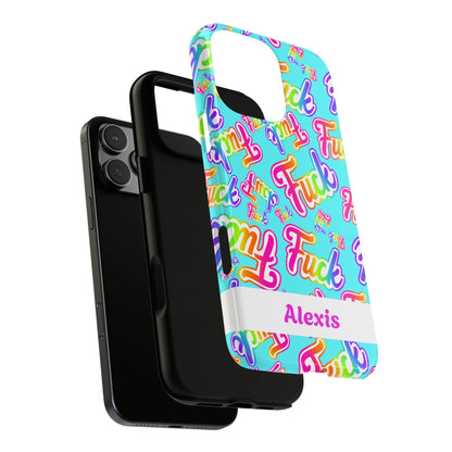 Personalized Phone Case: 90s Inspired Y2K Tough Design - Starry Skies Austin