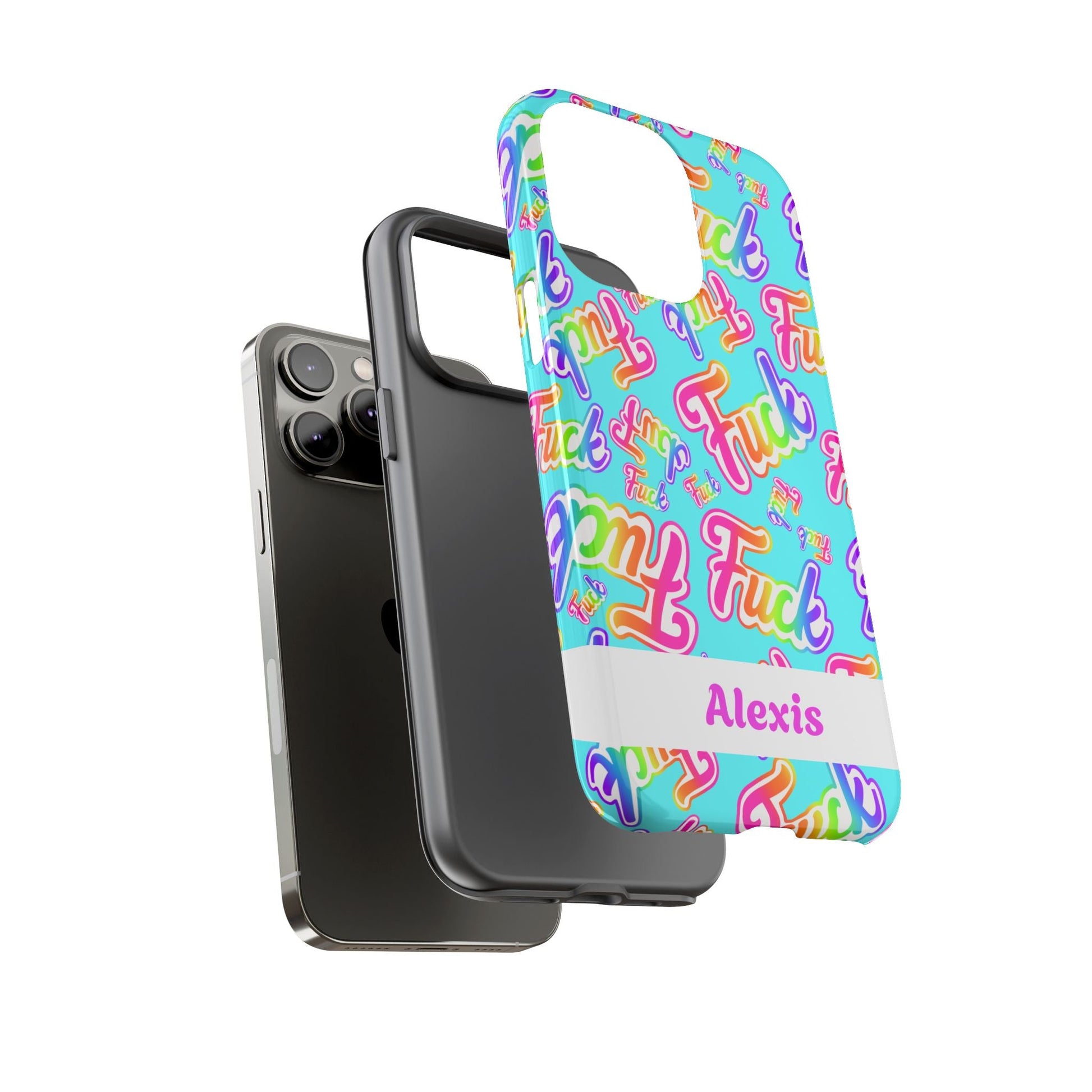 Personalized Phone Case: 90s Inspired Y2K Tough Design - Starry Skies Austin