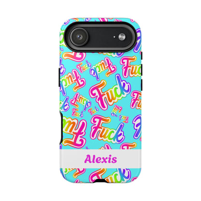Personalized Phone Case: 90s Inspired Y2K Tough Design - Starry Skies Austin