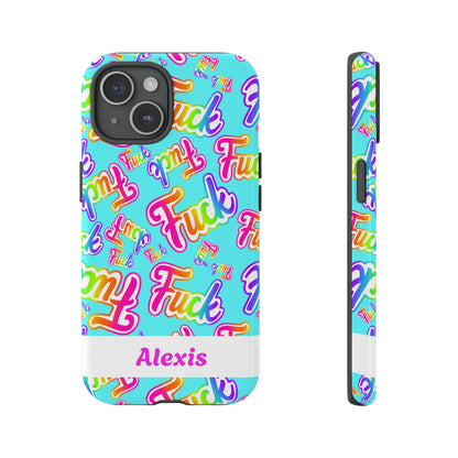 Personalized Phone Case: 90s Inspired Y2K Tough Design - Starry Skies Austin