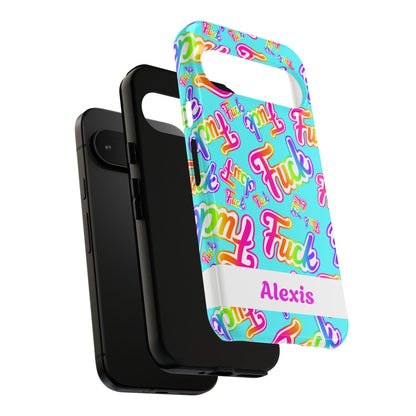 Personalized Phone Case: 90s Inspired Y2K Tough Design - Starry Skies Austin
