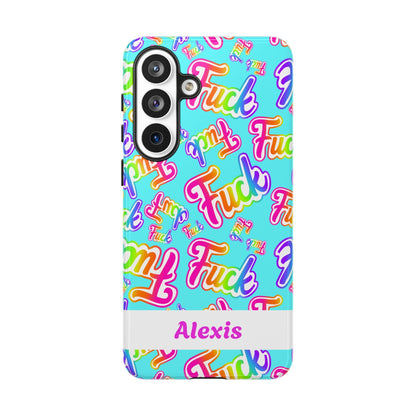 Personalized Phone Case: 90s Inspired Y2K Tough Design - Starry Skies Austin