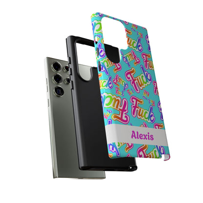 Personalized Phone Case: 90s Inspired Y2K Tough Design - Starry Skies Austin