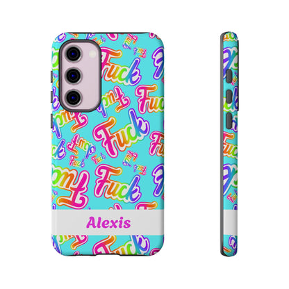 Personalized Phone Case: 90s Inspired Y2K Tough Design - Starry Skies Austin
