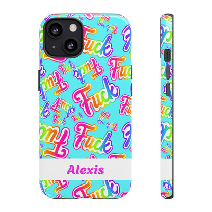 Personalized Phone Case: 90s Inspired Y2K Tough Design - Starry Skies Austin