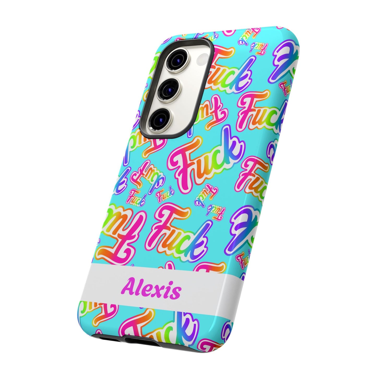 Personalized Phone Case: 90s Inspired Y2K Tough Design - Starry Skies Austin