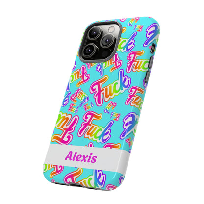 Personalized Phone Case: 90s Inspired Y2K Tough Design - Starry Skies Austin