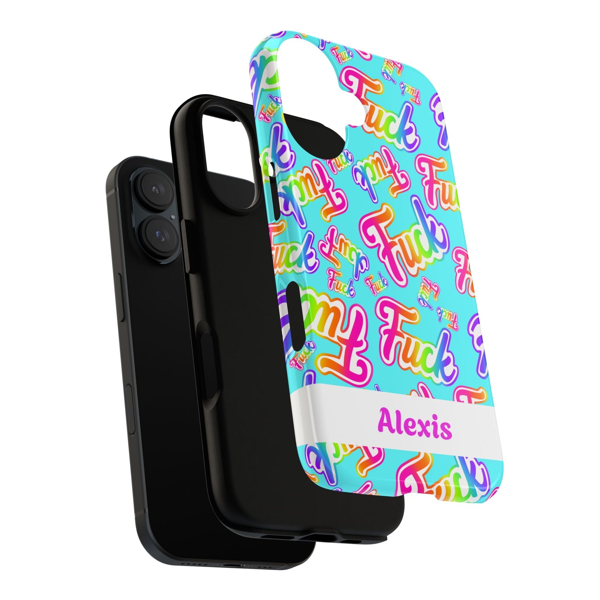 Personalized Phone Case: 90s Inspired Y2K Tough Design - Starry Skies Austin