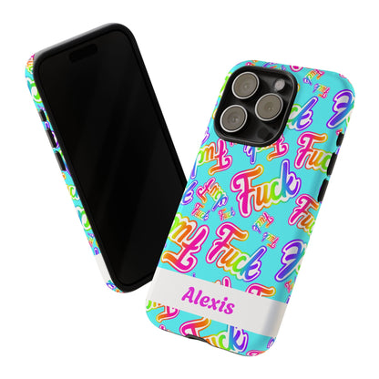 Personalized Phone Case: 90s Inspired Y2K Tough Design - Starry Skies Austin