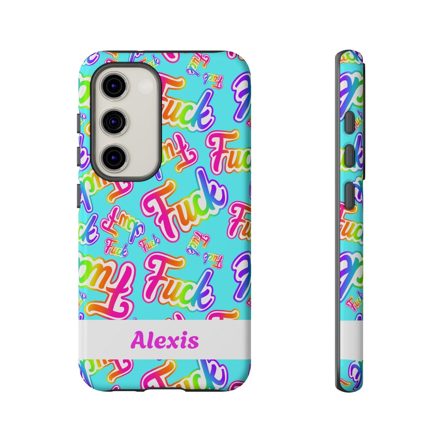 Personalized Phone Case: 90s Inspired Y2K Tough Design - Starry Skies Austin