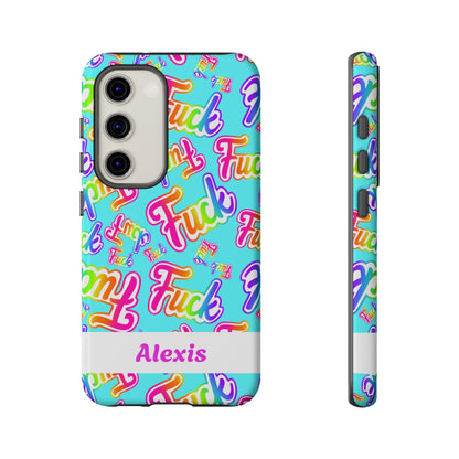 Personalized Phone Case: 90s Inspired Y2K Tough Design - Starry Skies Austin