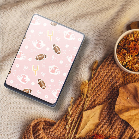 Pink Football Pattern Kindle Paperwhite Insert - Starry Skies Austin