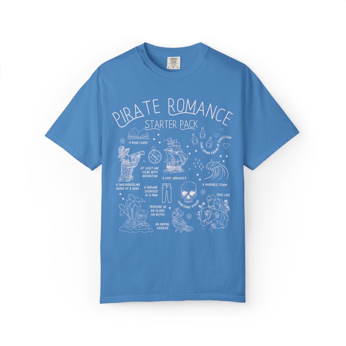 Pirate Romance Starter Pack T-Shirt - Starry Skies Austin