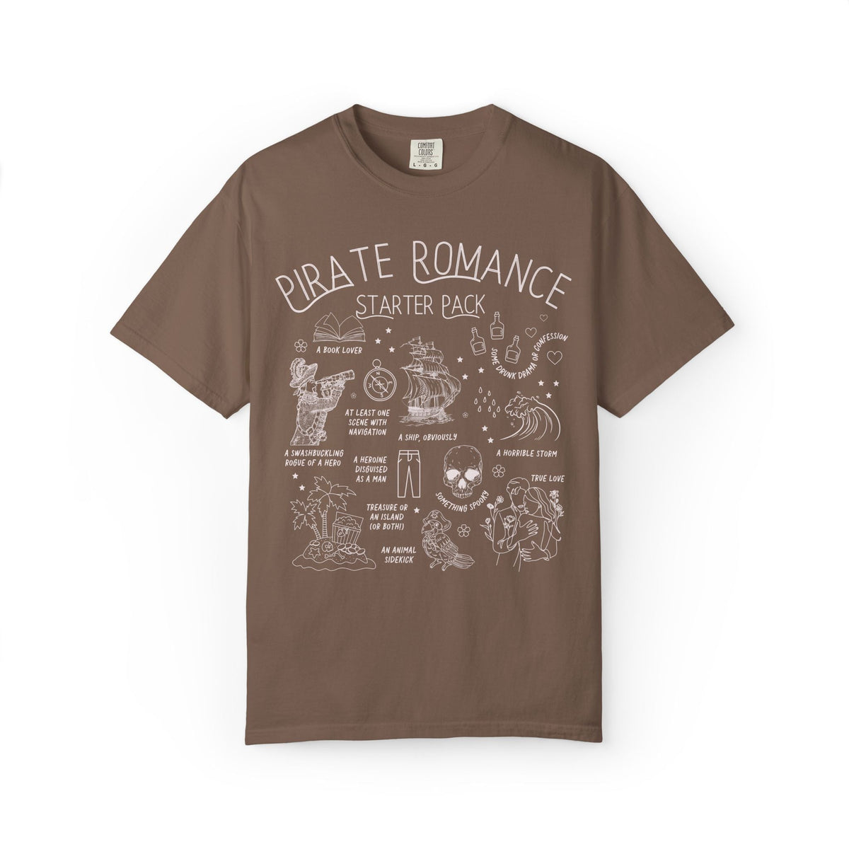 Pirate Romance Starter Pack T-Shirt - Starry Skies Austin