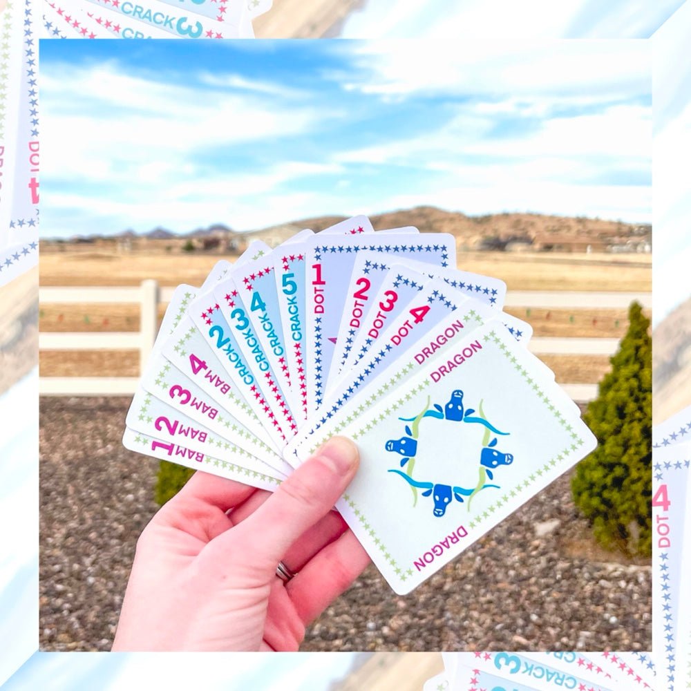 Play Away Mahjong Cards: Texas Edition - Starry Skies Austin