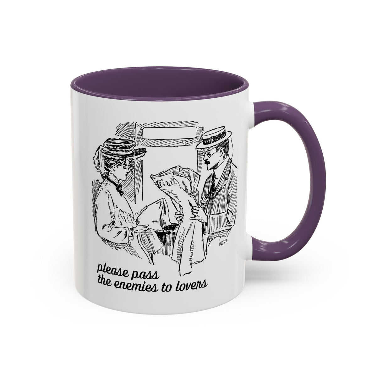 Please Pass the Enemies to Lovers Coffee Mug - Starry Skies Austin