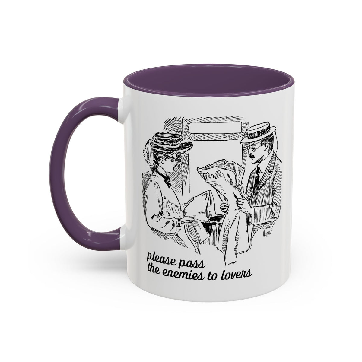 Please Pass the Enemies to Lovers Coffee Mug - Starry Skies Austin