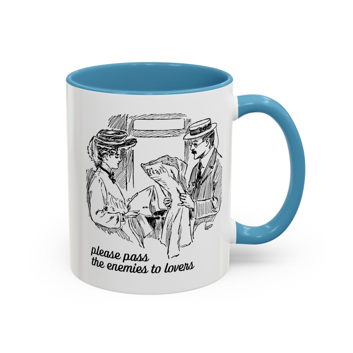 Please Pass the Enemies to Lovers Coffee Mug - Starry Skies Austin