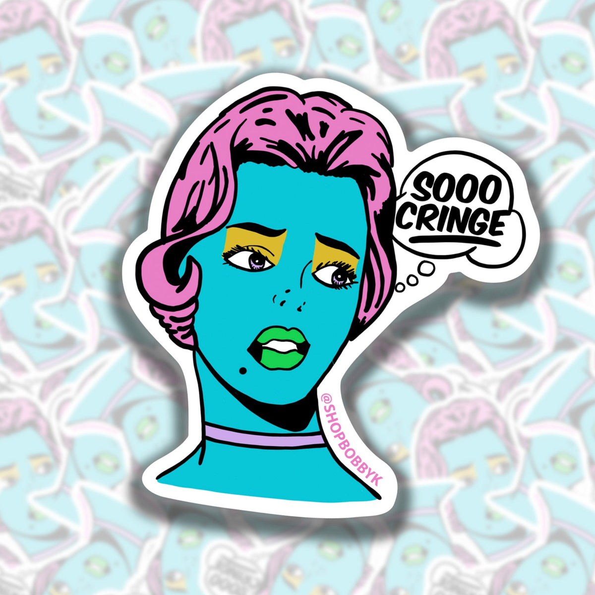 Pop Art Girlies Sticker Pack - Starry Skies Austin