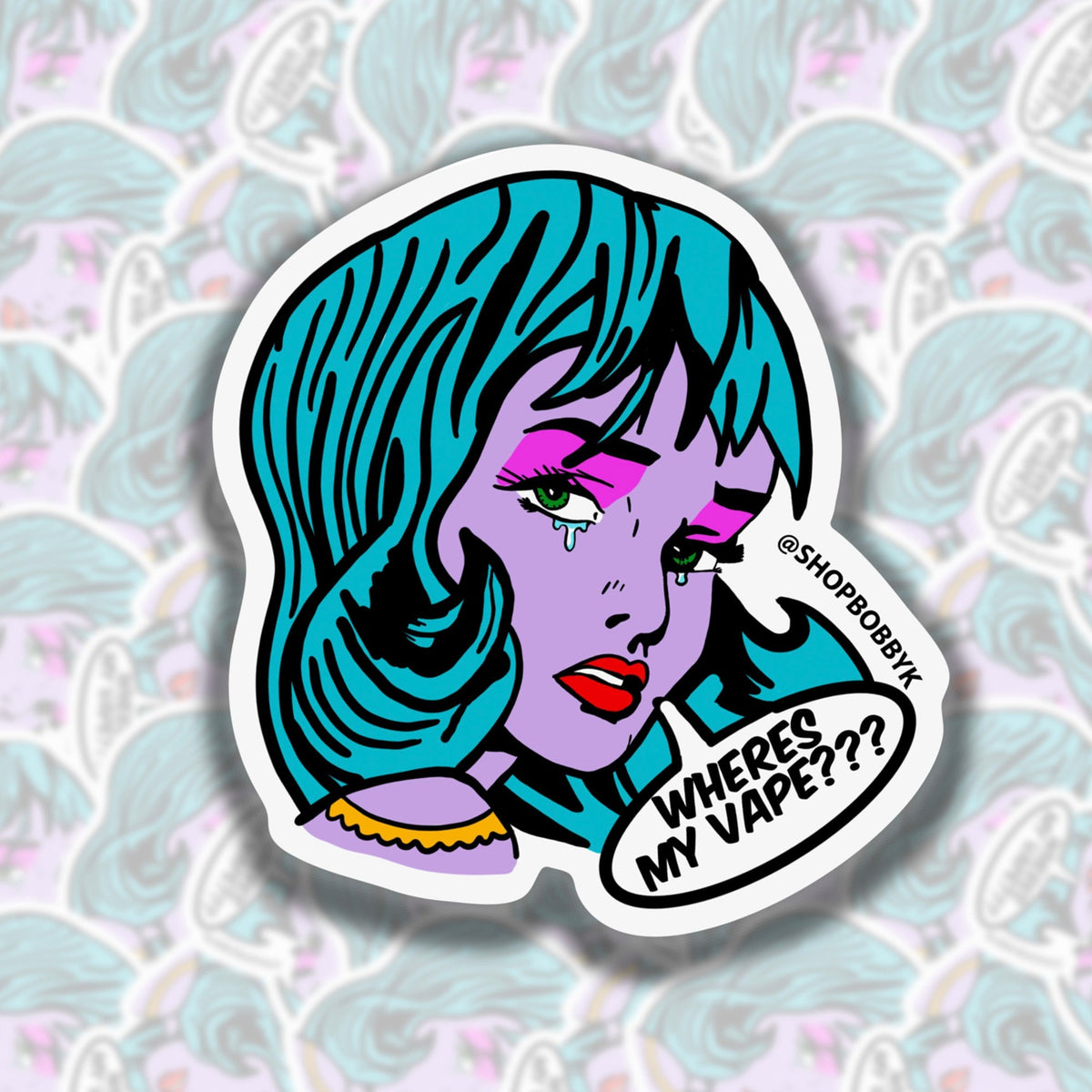 Pop Art Girlies Sticker Pack - Starry Skies Austin