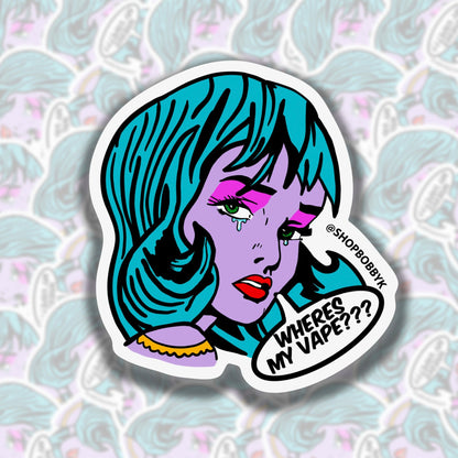 Pop Art Girlies Sticker Pack - Starry Skies Austin