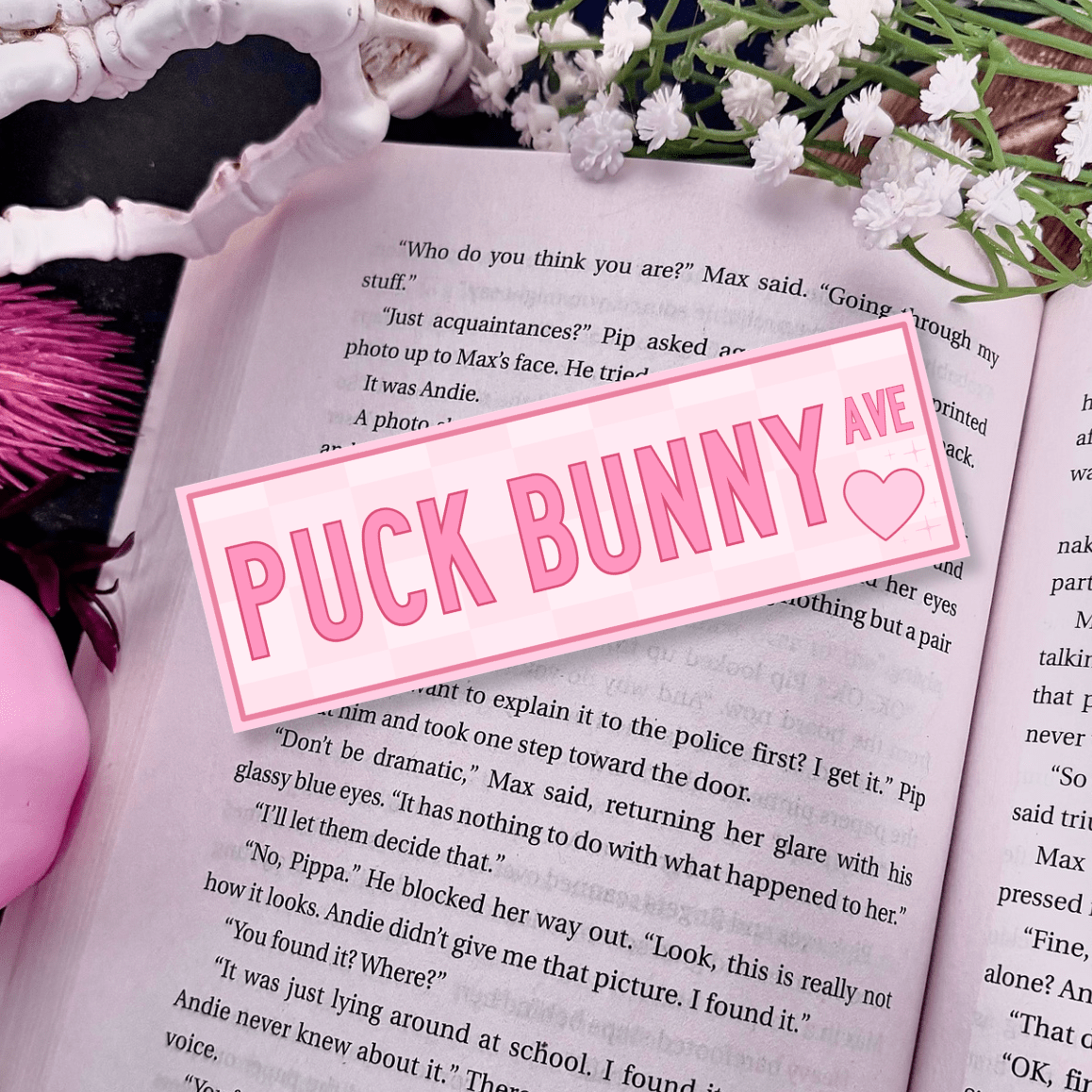 Puck Bunny Ave Bookmark - Starry Skies Austin