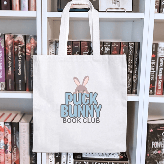 Puck Bunny Book Club Sublimated Canvas Tote Bag - Starry Skies Austin