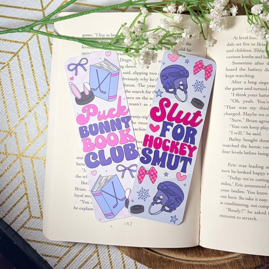 Puck Bunny Inspired Dual-Sided Matte Cardstock Bookmark - Starry Skies Austin