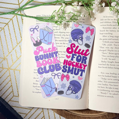 Puck Bunny Inspired Dual-Sided Matte Cardstock Bookmark - Starry Skies Austin