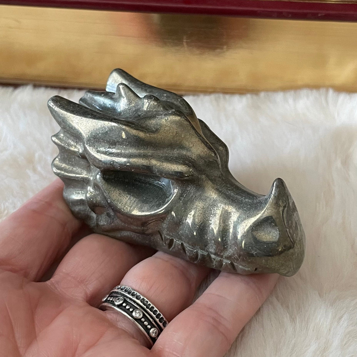 Pyrite Dragon Head - Starry Skies Austin