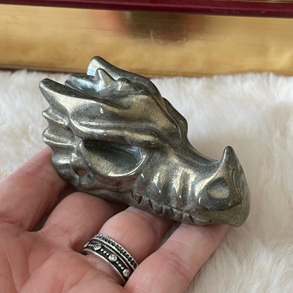 Pyrite Dragon Head - Starry Skies Austin