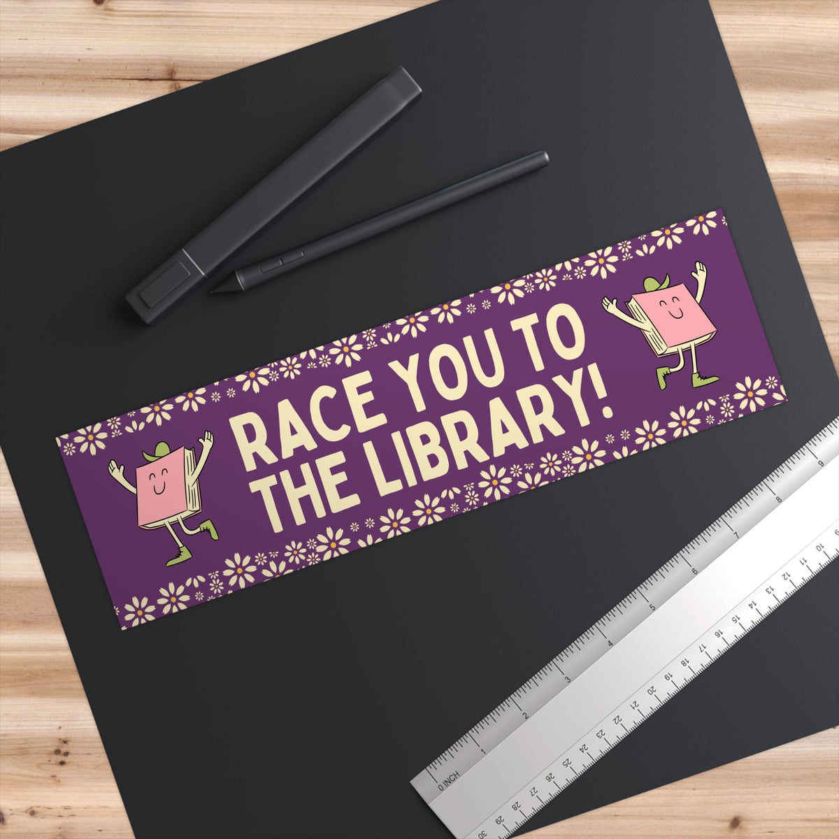 Race You To The Library (Purple) - Starry Skies Austin