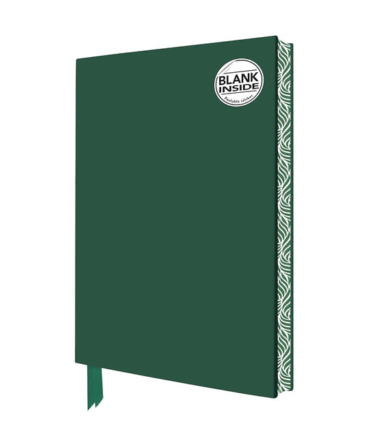 Racing Green Blank Artisan Notebook (Flame Tree Journals) (Blank Artisan Notebooks) by Flame Tree Studio - Starry Skies Austin
