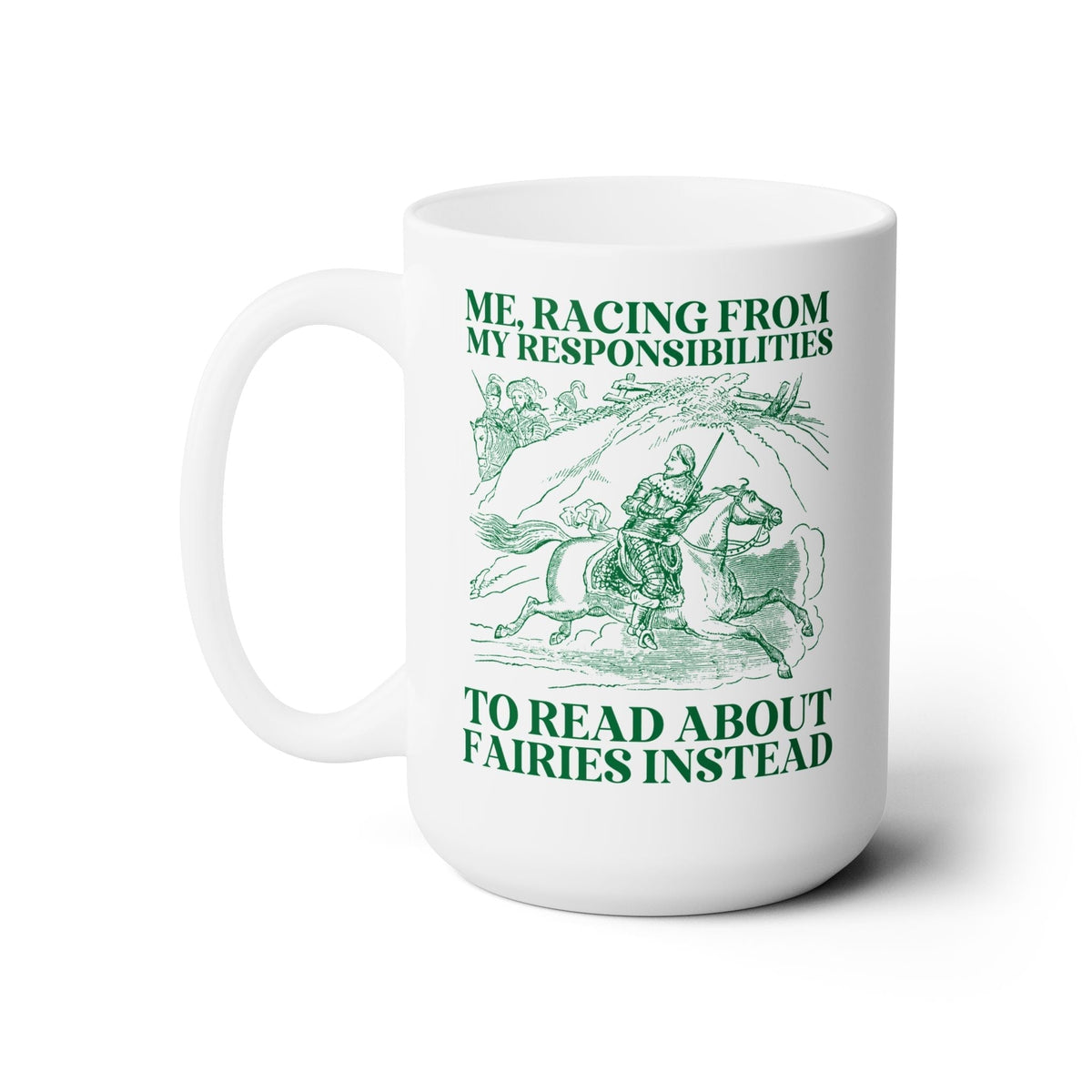 Racing to Read About Fairies Coffee Mug - Starry Skies Austin