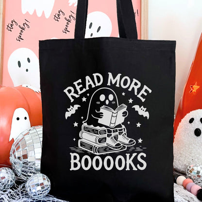 Read More Booooks Canvas Tote Bag Canvas Tote Bag - Starry Skies Austin