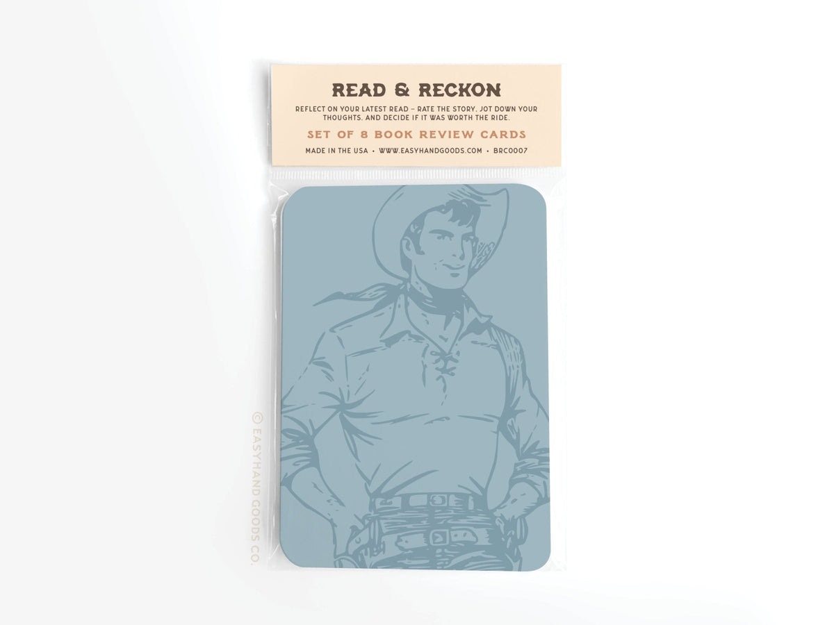 Read & Reckon Book Review Card Set - Starry Skies Austin