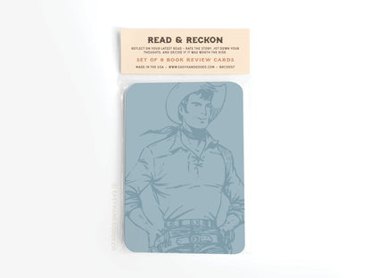 Read & Reckon Book Review Card Set - Starry Skies Austin