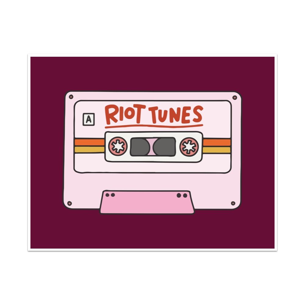Riot Tunes Unframed Art Print - Starry Skies Austin