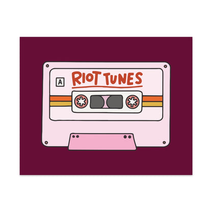Riot Tunes Unframed Art Print - Starry Skies Austin