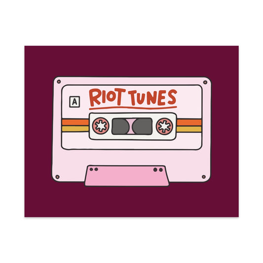 Riot Tunes Unframed Art Print - Starry Skies Austin