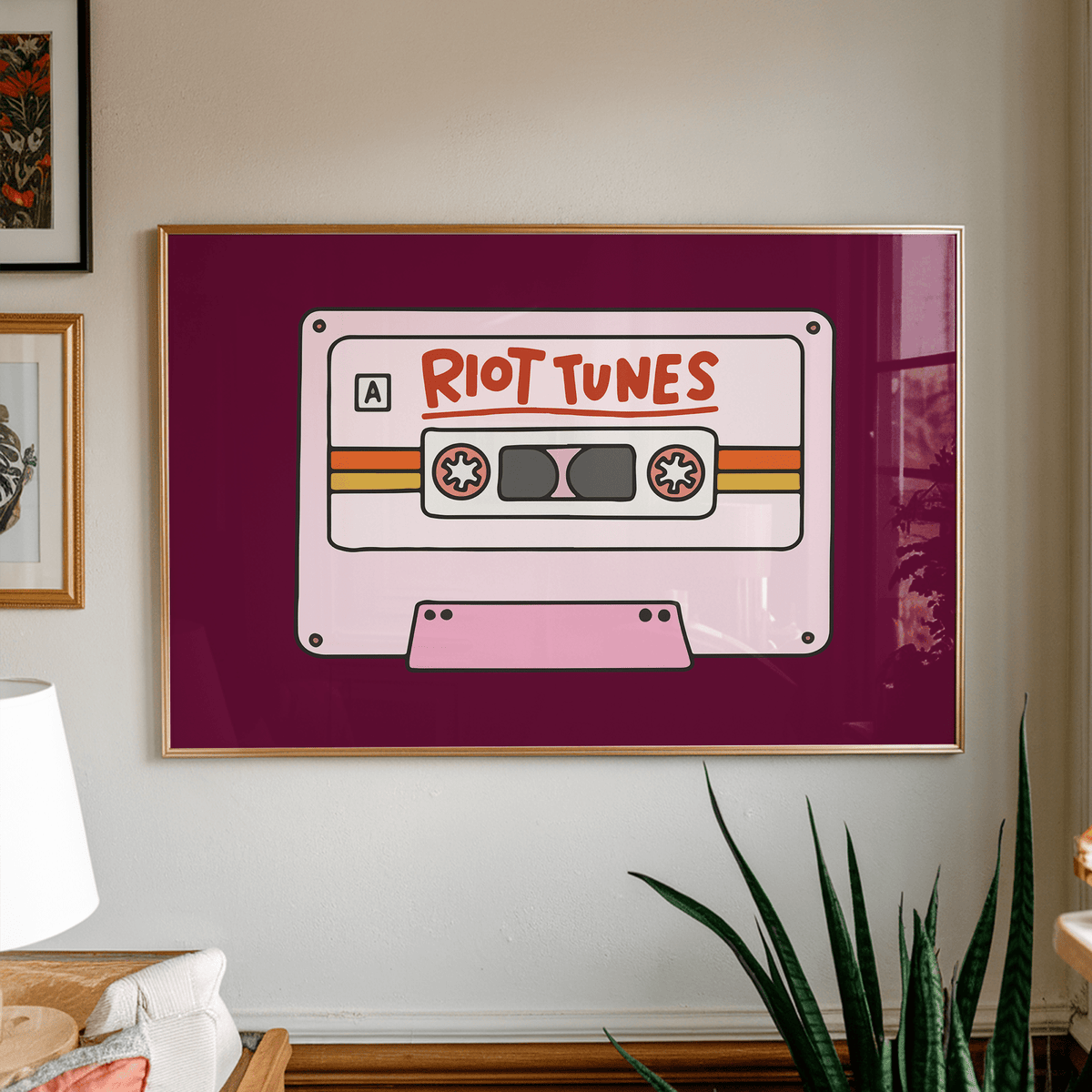 Riot Tunes Unframed Art Print - Starry Skies Austin