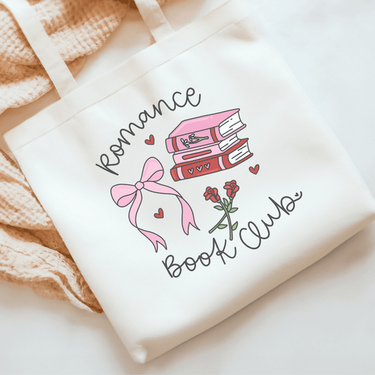Romance Book Club Sublimated Canvas Tote Bag - Starry Skies Austin