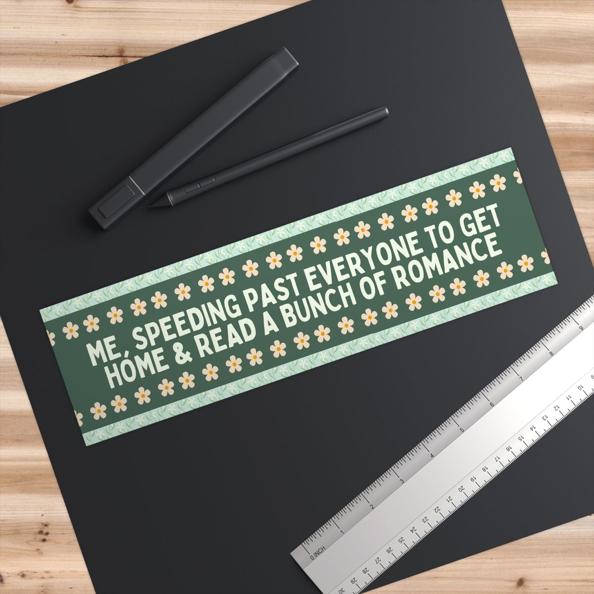 Romance Reader Bumper Sticker - Starry Skies Austin