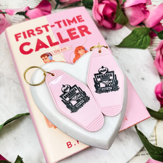 Romance Readers Motel Retro Motel Keychain - Starry Skies Austin