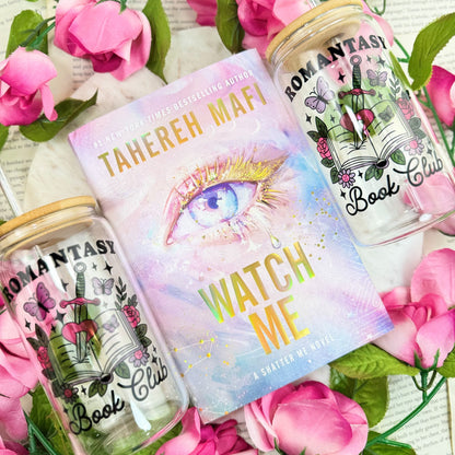Romantasy Book Club Clear Glass Cup - Starry Skies Austin