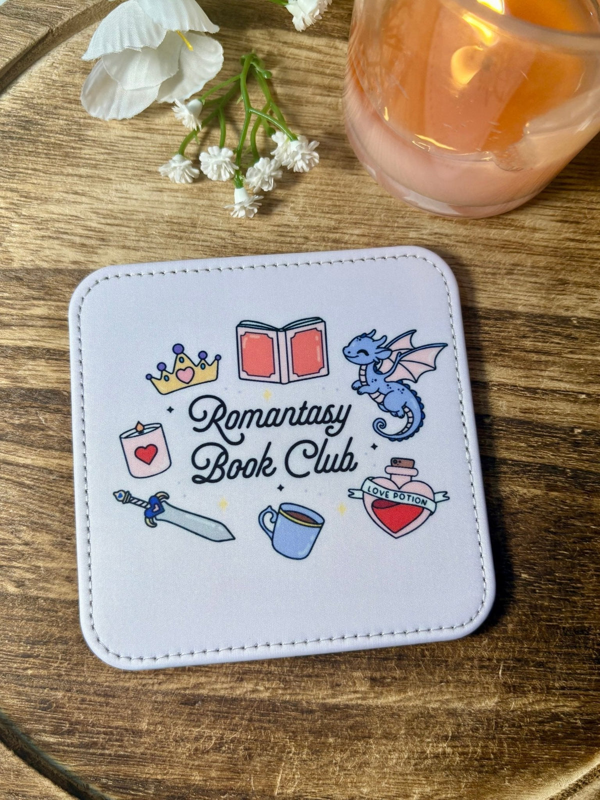 Romantasy Book Club Coaster - ONE Coaster - Starry Skies Austin