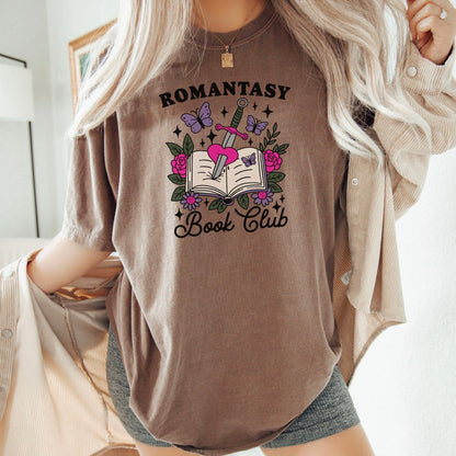 Romantasy Book Club Comfort Colors Shirt - Starry Skies Austin