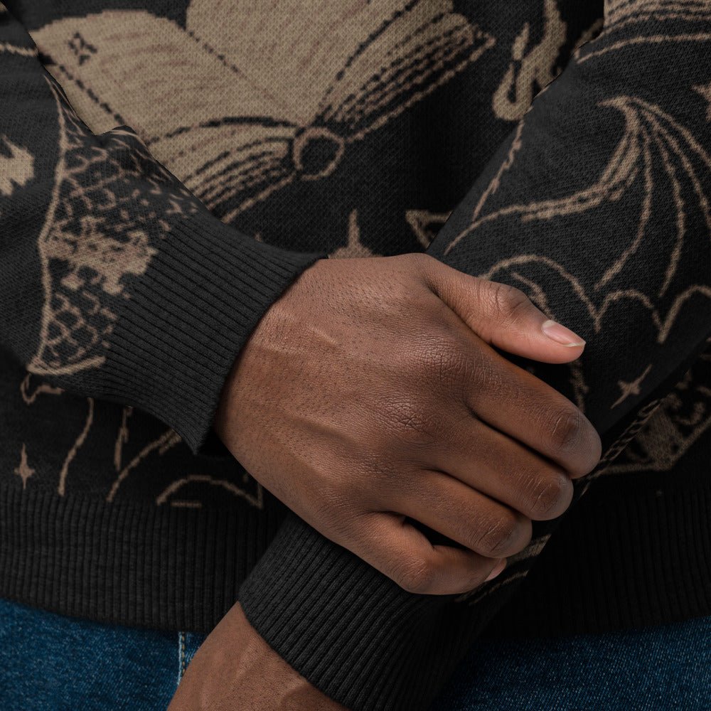 Romantasy Dark Crew - Neck Sweater - Starry Skies Austin