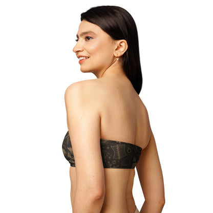 Romantasy Reader Bandeau Bikini Top - Starry Skies Austin